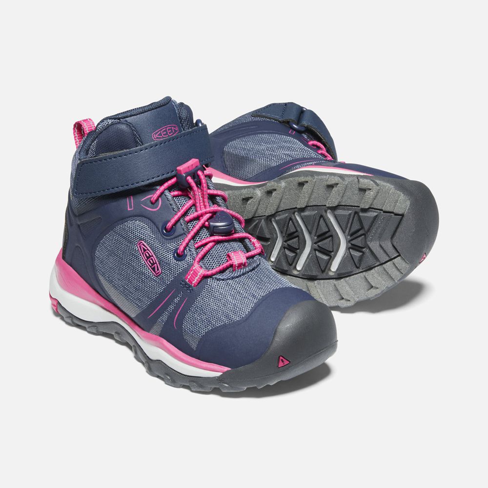 Keen Laarzen Kinderen Blauw/Roze - Terradora Ii Waterproof - 87921-MQBU